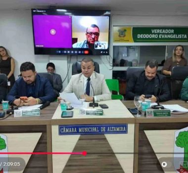 Imagem - Tumulto interrompe sessão de prestação de contas da Prefeitura de Altamira