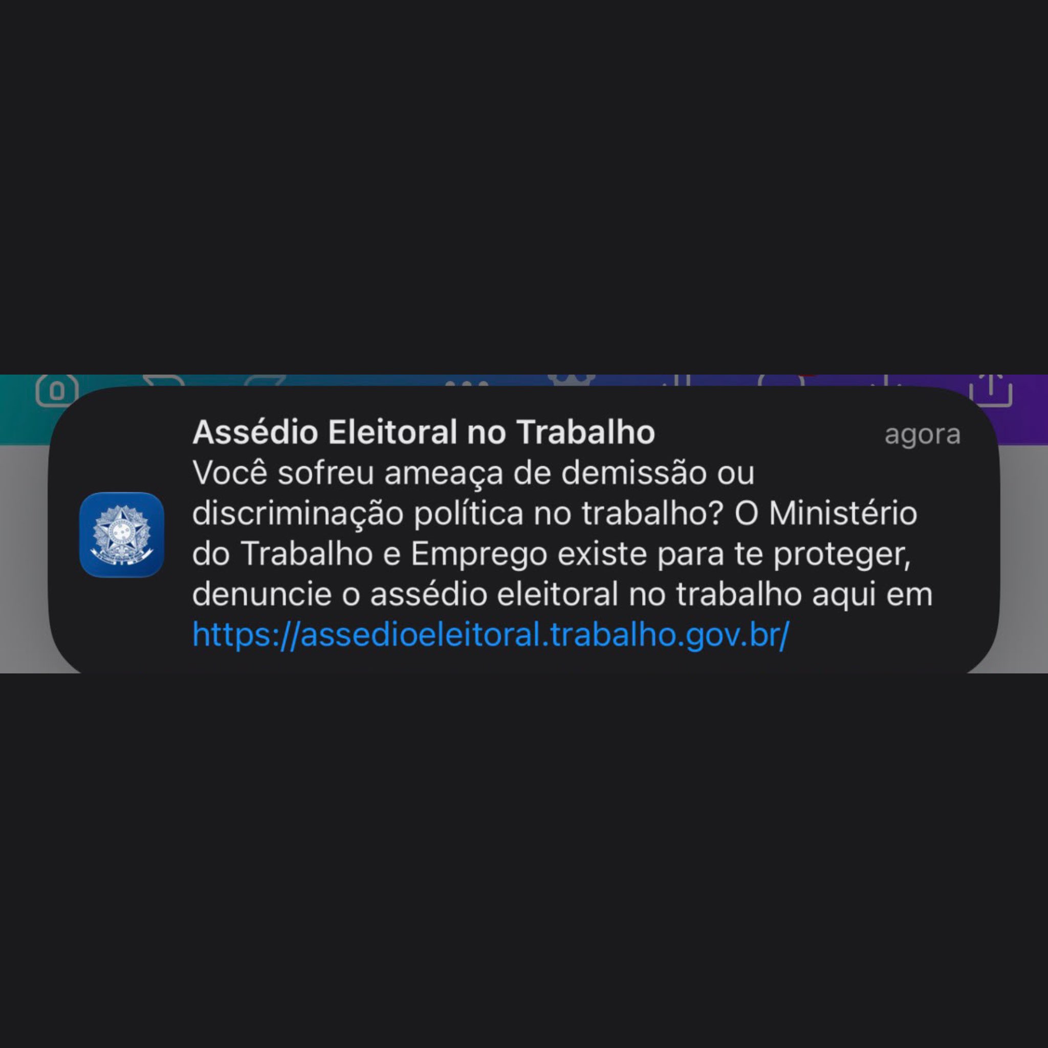 Ministério do Trabalho anunciou medidas para combater o assédio eleitoral e reforçar a proteção de funcionários vítimas de discriminação por suas opiniões políticas.


