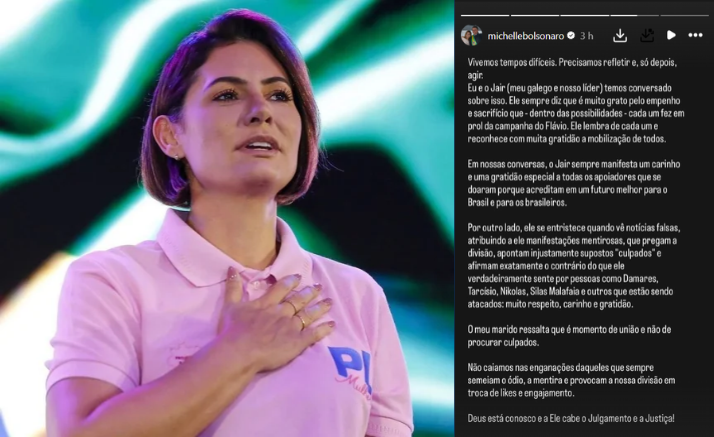 A senadora defendeu aliados e afirmou que o momento não é de procurar culpados pela derrota de Flávio nas urnas.