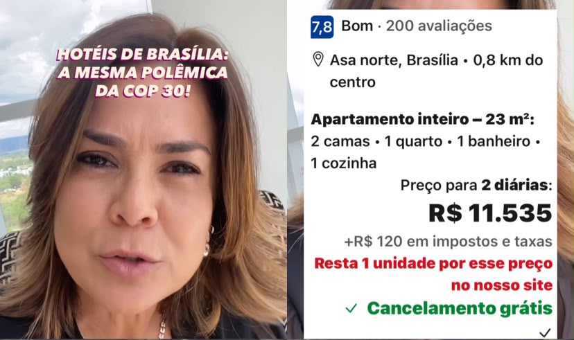 Imagem - Posse de Lula: hotéis em Brasília cobram R$ 11 mil e jornalista cita COP30
